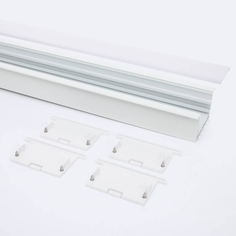 Perfil Aluminio Empotrable XL para Tiras LED hasta 40mm