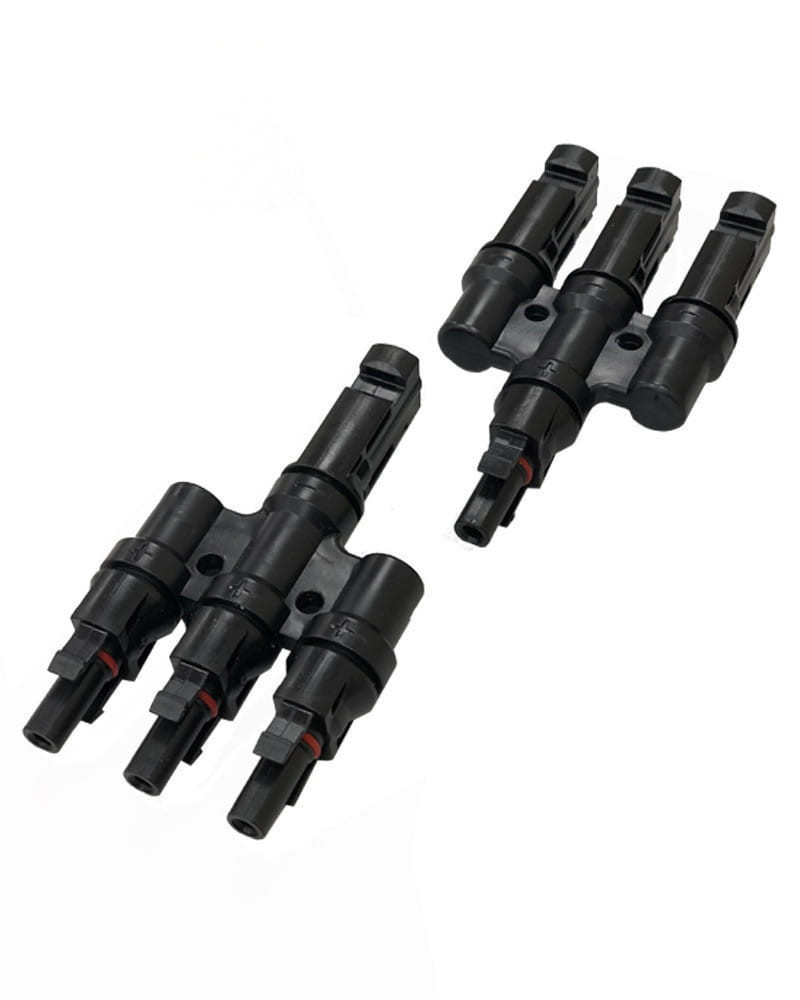 Conectores Paralelo 3 Paneles Solares FV Rígido