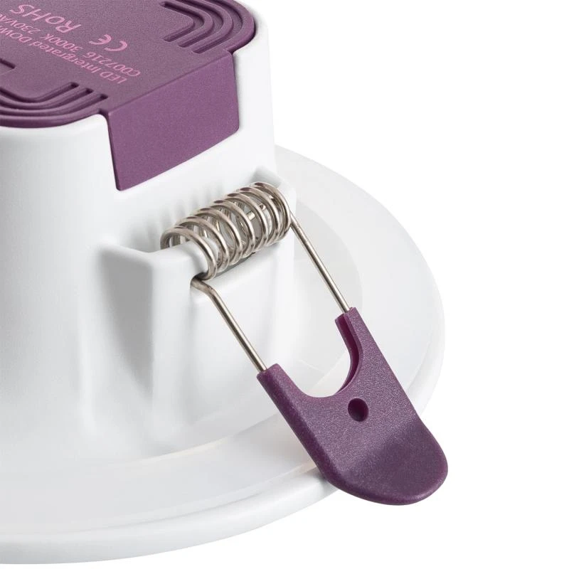 Downlight LED 8W Circular Baño IP65 Corte Ø 75 mm
