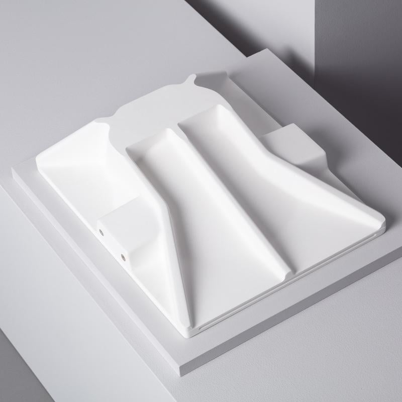 Aplique de Pared Integración Escayola/Pladur para Bombilla LED GU10 / GU5.3 Corte 353x293 mm
