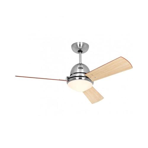 Ventilador de Techo con Luz 64W Libeccio Madera