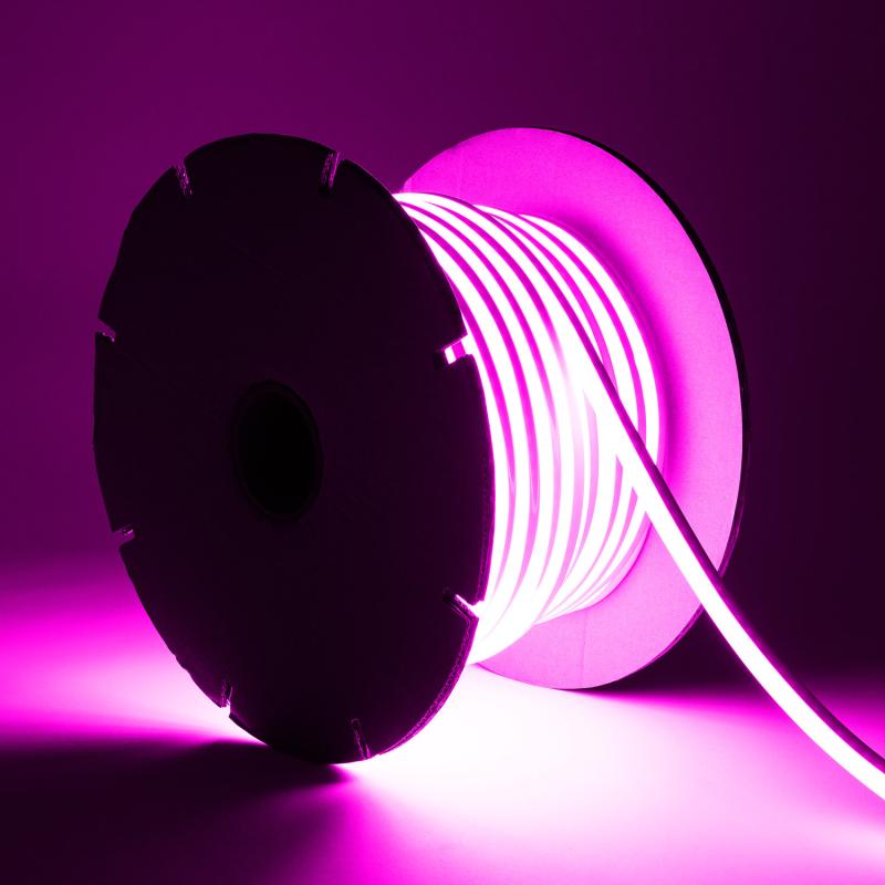 Tira LED Neón Regulable 220V BOBINA 50m SFLEX8 8W/m Corte 100cm IP65