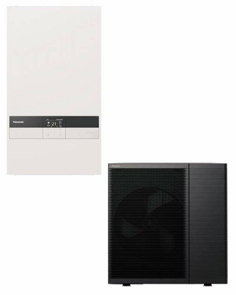 Kit Calefacción Aerotermia con Suelo radiante para 90m2 con Panasonic Aquarea High Performance R290 9kW