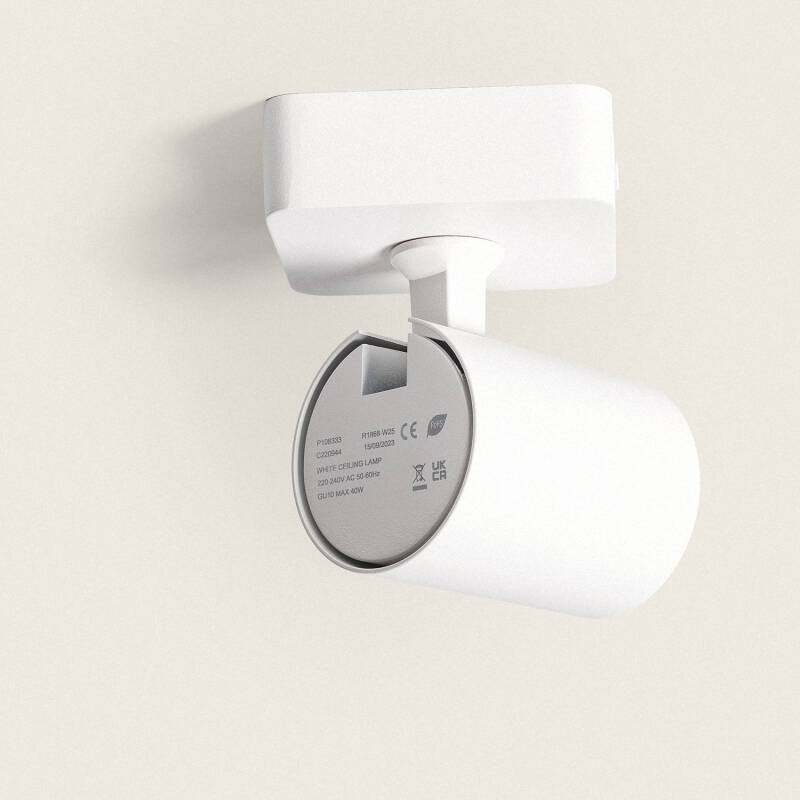 Lámpara de Techo Orientable Cora 1 Foco Blanco