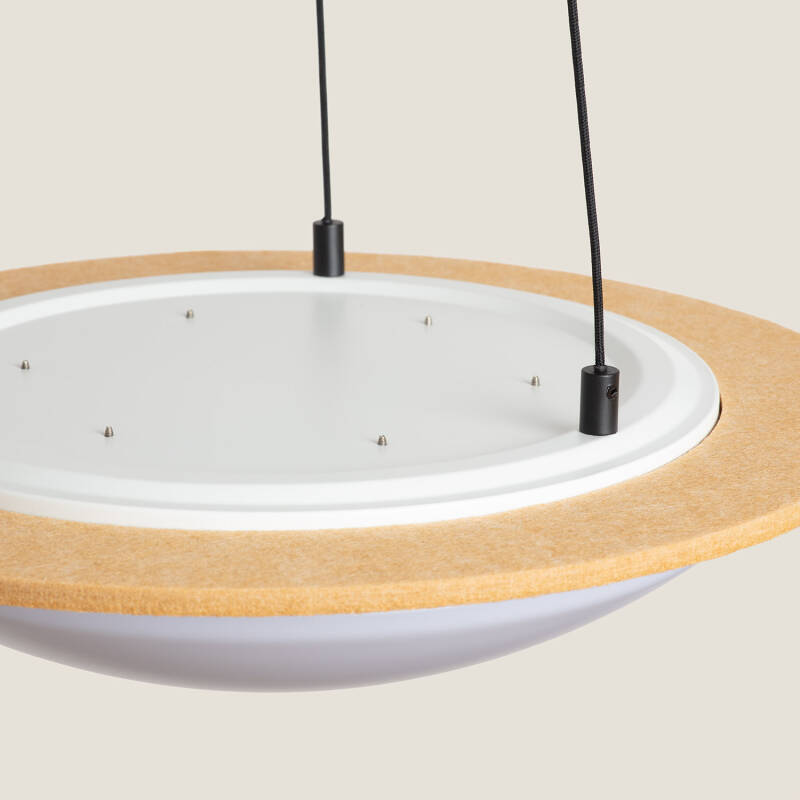 Lámpara Colgante Acústica LED 18W Fieltro CCT Seleccionable Lezhan