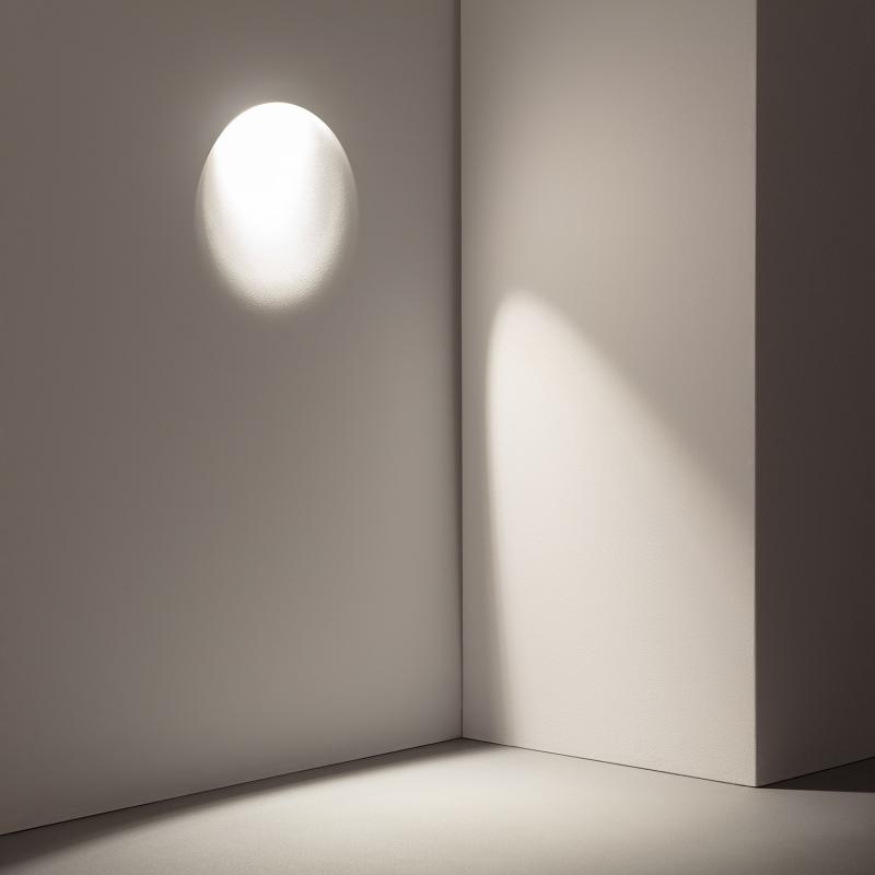 Aplique de Pared Integración Escayola/Pladur para Bombilla LED GU10 / GU5.3 Corte 353x293 mm