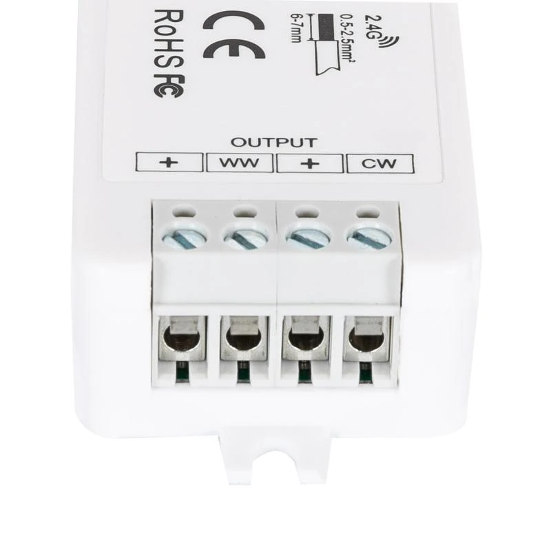 Controlador Tira LED CCT 12/24V SKYDANCE V2 Compatible con Mando RF