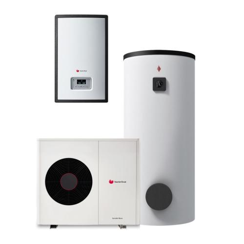 Kit Aerotermia Bibloc 6kW Saunier Duval Genia Air Max para ACS 200 litros