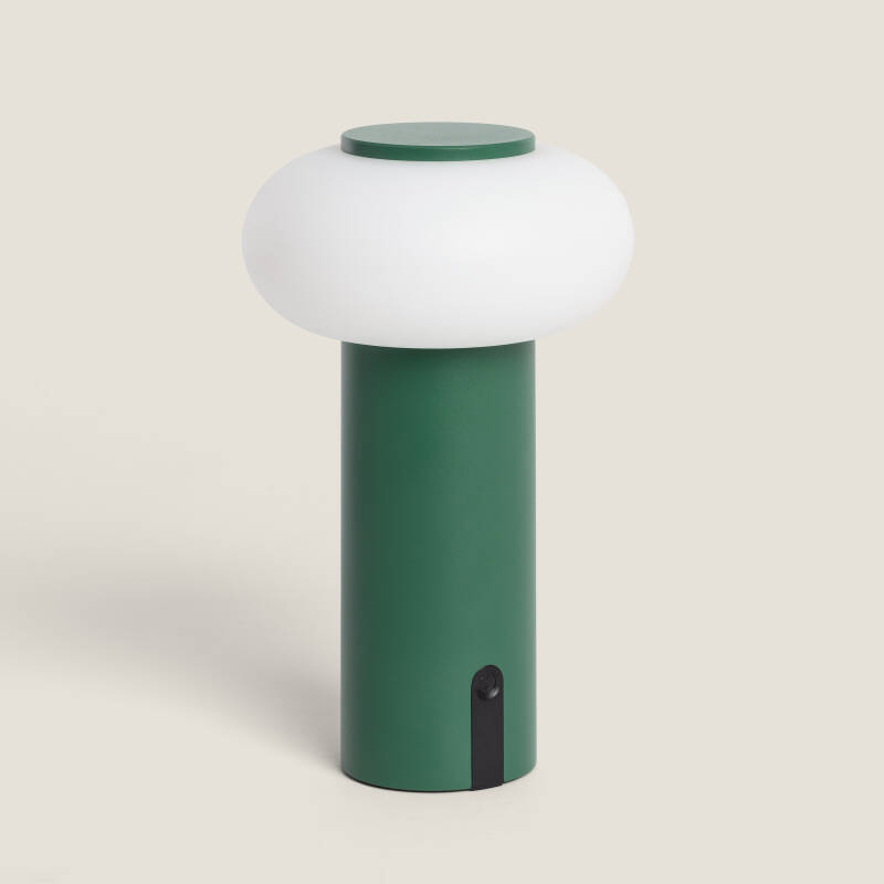 Lámpara de Mesa LED Portátil para Exterior Metal con Batería Recargable Katse