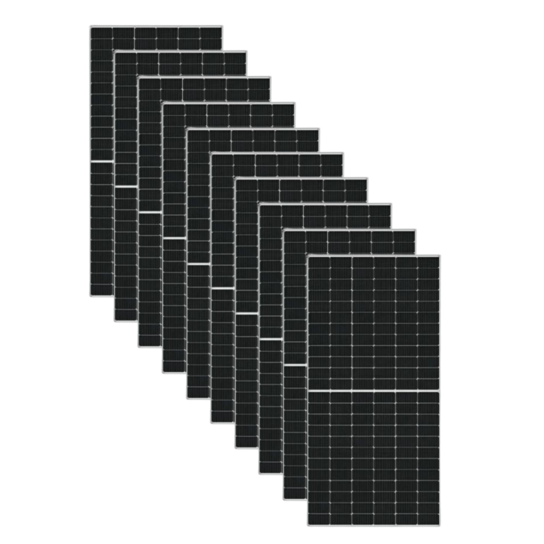Pack 10 unidades de Panel Solar 600W Bifacial Ja Solar TOPCon N-Type