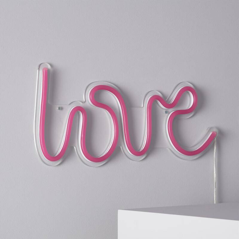 Letrero Neón "LOVE"
