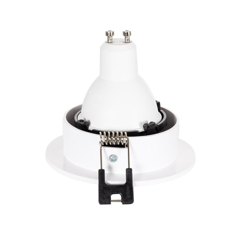 Foco Downlight Cónico GU10 6W Corte Ø 75 mm Bajo UGR PC