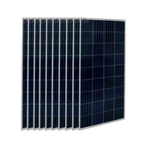 Pack 10 unidades de Placas Solares 160W 12V Policristalino