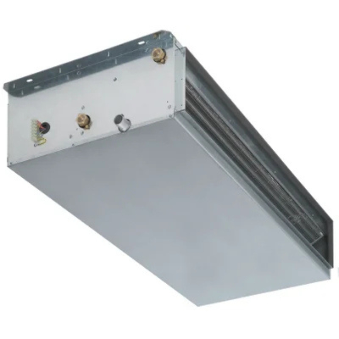 Fancoil Conductos tubos tomas a la izquierda UTXE-Z1 230 con filtro de aire y termostato programable WiFI