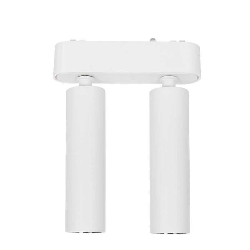 Foco Carril LED Magnético 25mm SuperSlim Doble 14W 48V Blanco