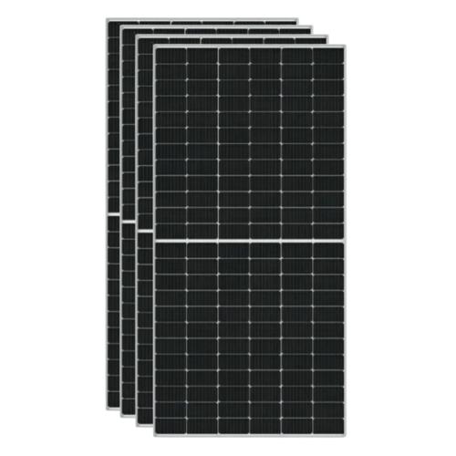 Pack 4 unidades de Panel Solar Bifacial 535W Ja Solar TOPCon N-Type Black Frame