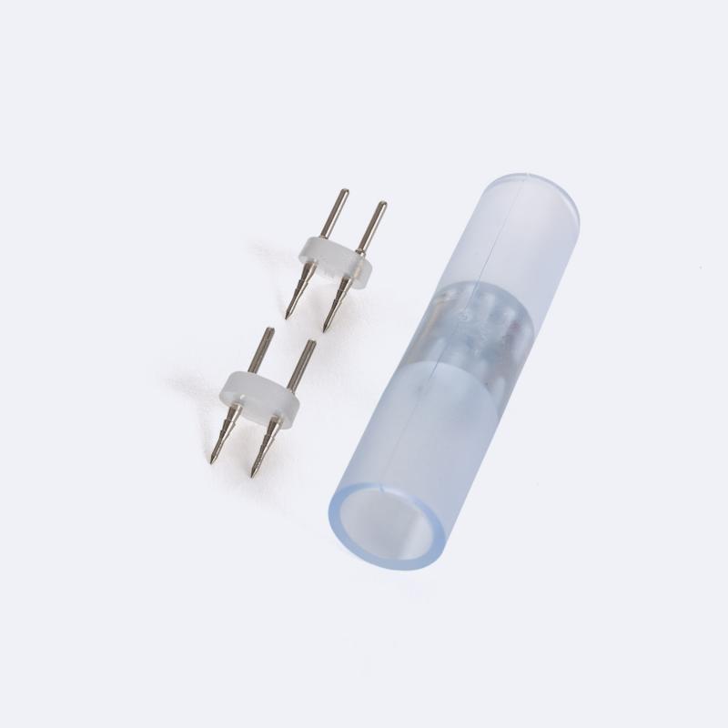 Conector Tira Neón LED Regulable 220V Circular SFLEX14