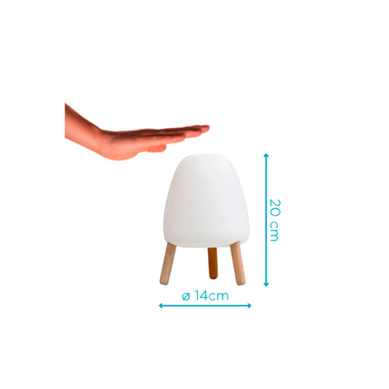 Lámpara de Mesa LED Rocket 20 Battery