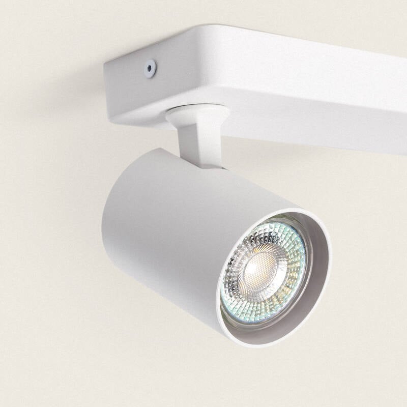 Lámpara de Techo Orientable Cora 2 Focos Blanco