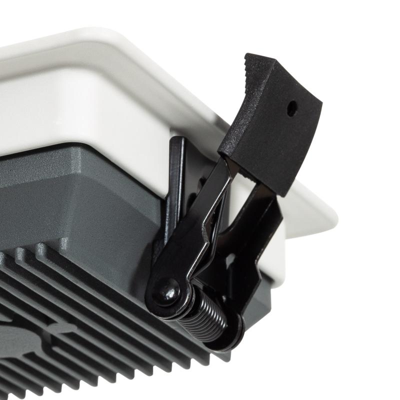 Downlight LED 10W Cuadrado SAMSUNG Aero 130 lm/W Microprismático LIFUD Corte 85x85 mm