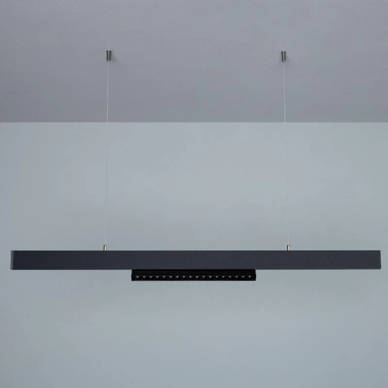 Foco Carril Lineal LED Magnético 20mm 15W Orientable 48V