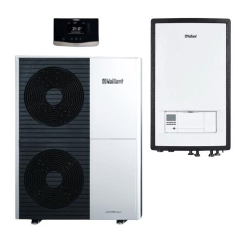 Bomba de Calor Aerotermia Vaillant AroTherm Plus 15 con Módulo Hidraulico MEH97/6 y sensoCOMFORT Inalámbrico