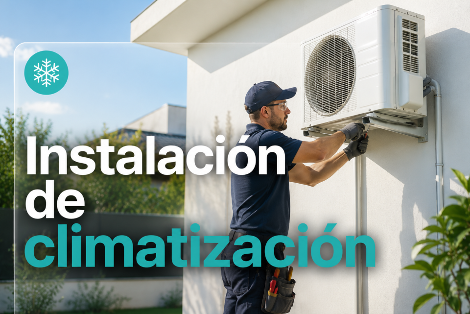 Instalación completa de climatización para vivienda o negocio