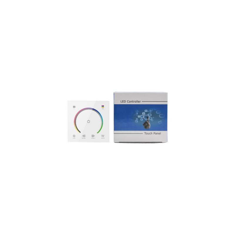 Controlador Regulador Pared Táctil para Tira LED 12/24V DC RGB
