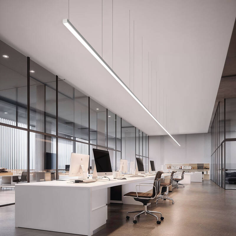 Perfil Aluminio Colgante XL para Tiras LED hasta 45 mm