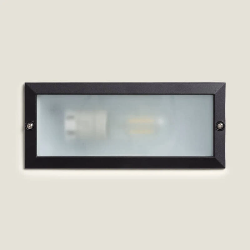 Baliza Exterior Empotrable Pared para Bombilla E27