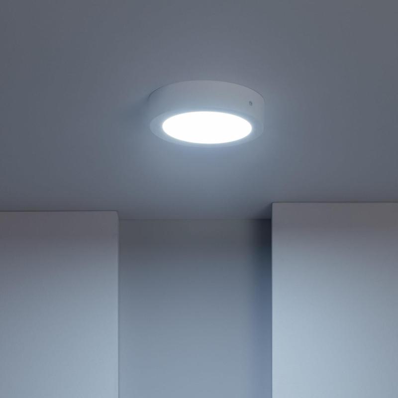 Plafón LED 12W Circular SwitchCCT Seleccionable Ø170 mm Regulación Compatible con Mando RF V2