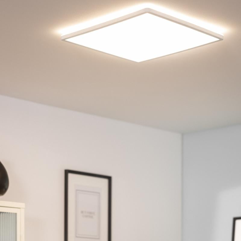 Plafón LED 24W Cuadrado SwitchCCT Seleccionable 420x420 mm Doble Cara