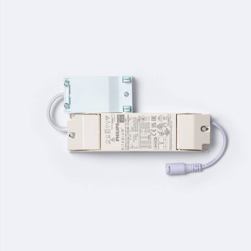 Panel LED 60x60 cm 42W 4000 lm Regulable PHILIPS Xitanium con Caja de Conexiones Rápidas y Cable de Seguridad