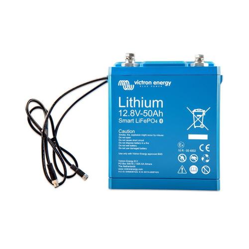 Batería LiFePO4 Litio Victron 12.8V 50Ah Smart