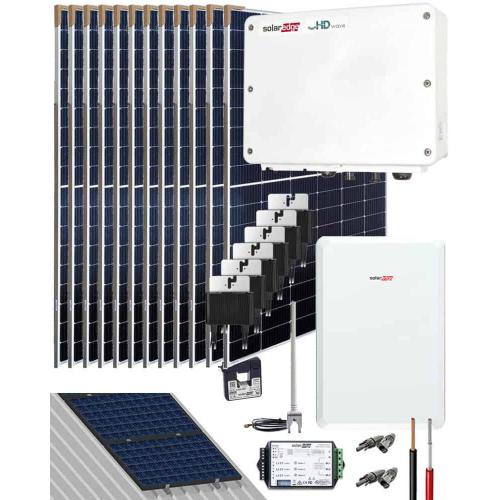Kit Autoconsumo SolarEdge 5000W 26400Whdia