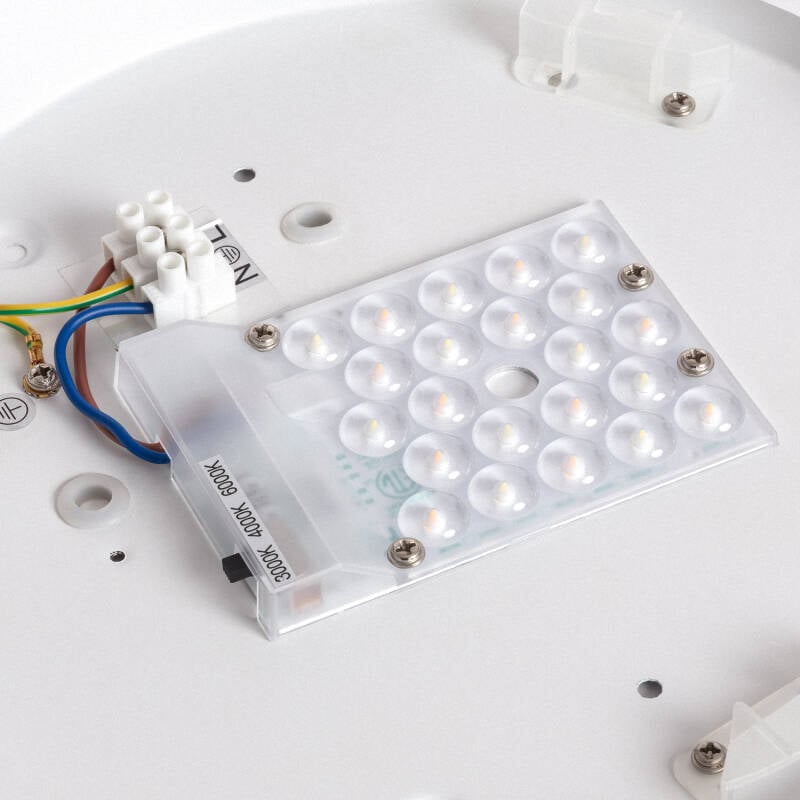 Plafón LED 10W Metal y Metacrilato CCT Seleccionable Camden S