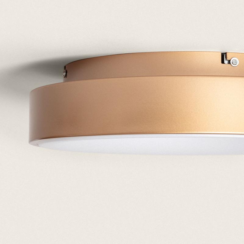 Plafón LED 30W Circular Metal Ø380 mm CCT Seleccionable Jacob