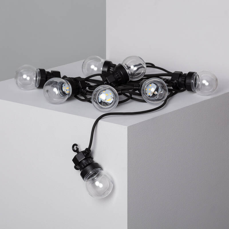 Guirnalda Solar Exterior LED de Bombillas Kepler 7m
