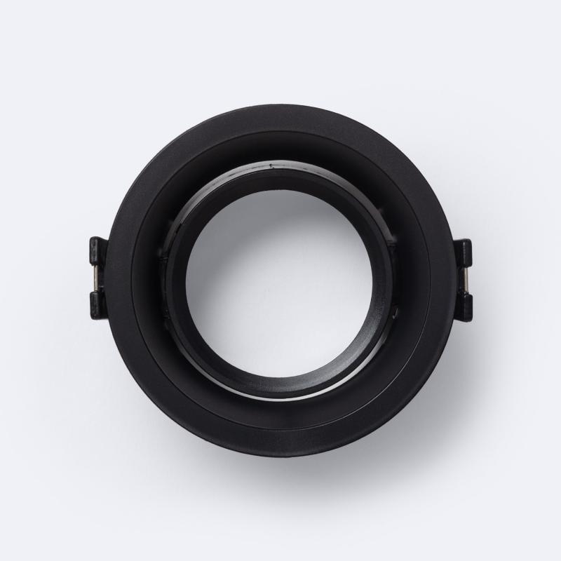 Aro Downlight Circular Basculante para Bombilla LED GU10 / GU5.3 Corte Ø75 mm Suefix