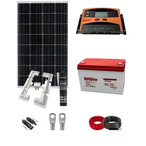 Kit Placa Solar Camper 200W con batería