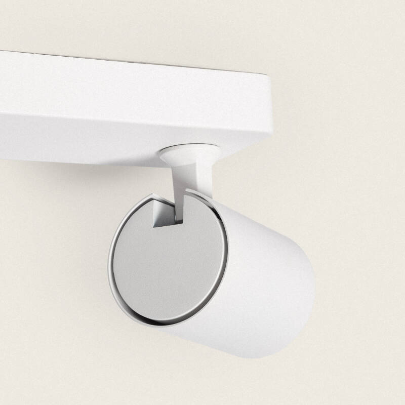 Lámpara de Techo Orientable Cora 2 Focos Blanco
