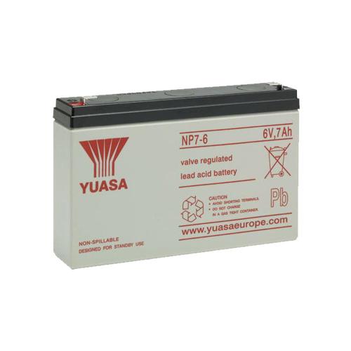 Batería Yuasa NP7-6 6V 7Ah