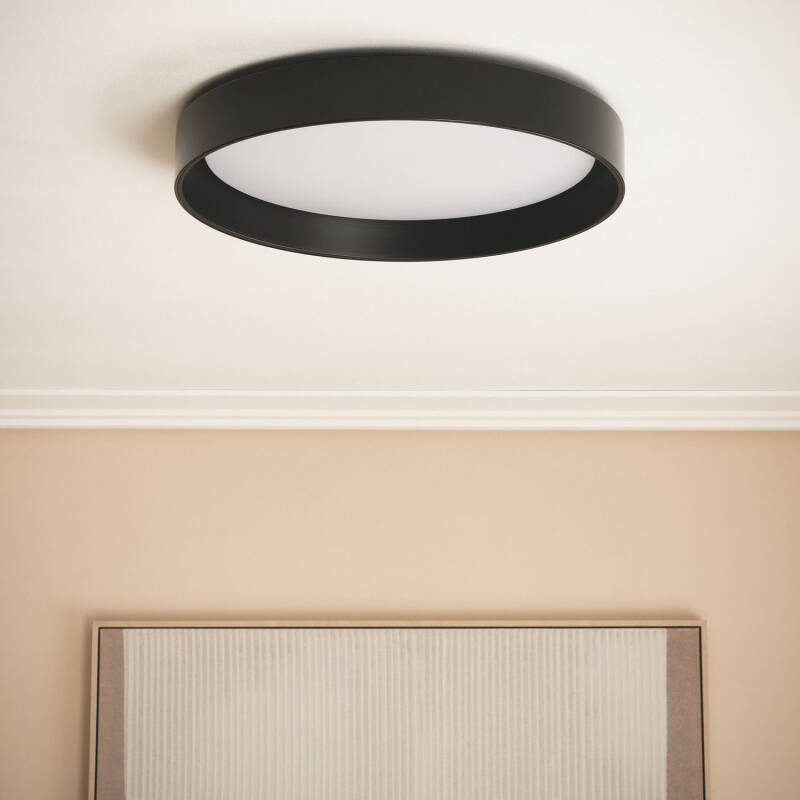 Plafón LED 30W Circular Metal Ø550 mm CCT Seleccionable Big Broadway
