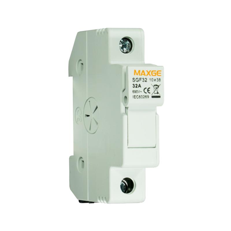 Portafusibles Seccionable MAXGE 10x38mm 500V Máx 32A