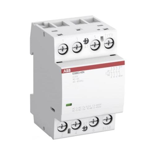 Contactor Monofásico ABB ESB63-40N-06 4NA 230AC/DC