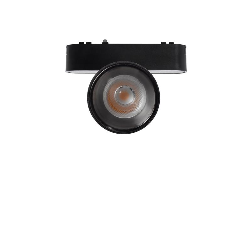 Foco Carril LED Magnético 25mm SuperSlim Atenas 12W 48V Negro