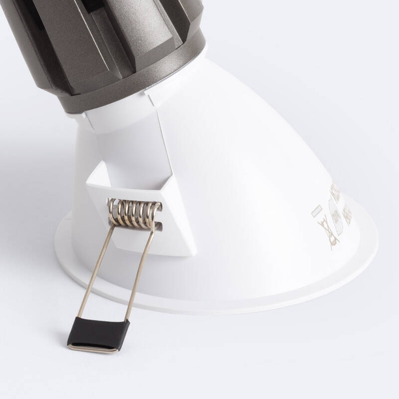 Foco Downlight LED 9W / 12W Cónico inclinación 20º Areni Corte Ø 85 mm