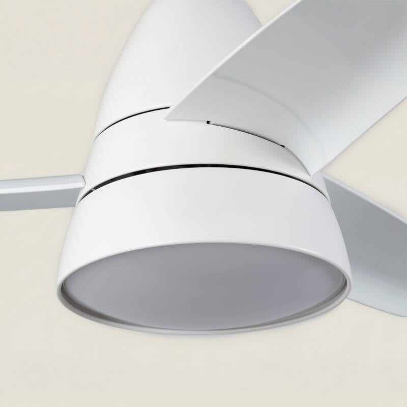 Ventilador de Techo Silencioso Industrial Blanco 91cm Motor DC