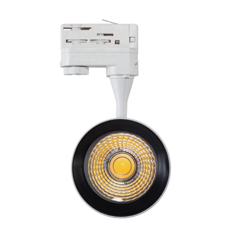 Foco Carril LED Trifásico 30W Vulcan Blanco