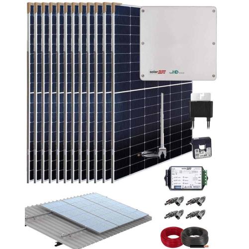 Kit Conexión Red SolarEdge 8000W 40kWhdia  Monofásico